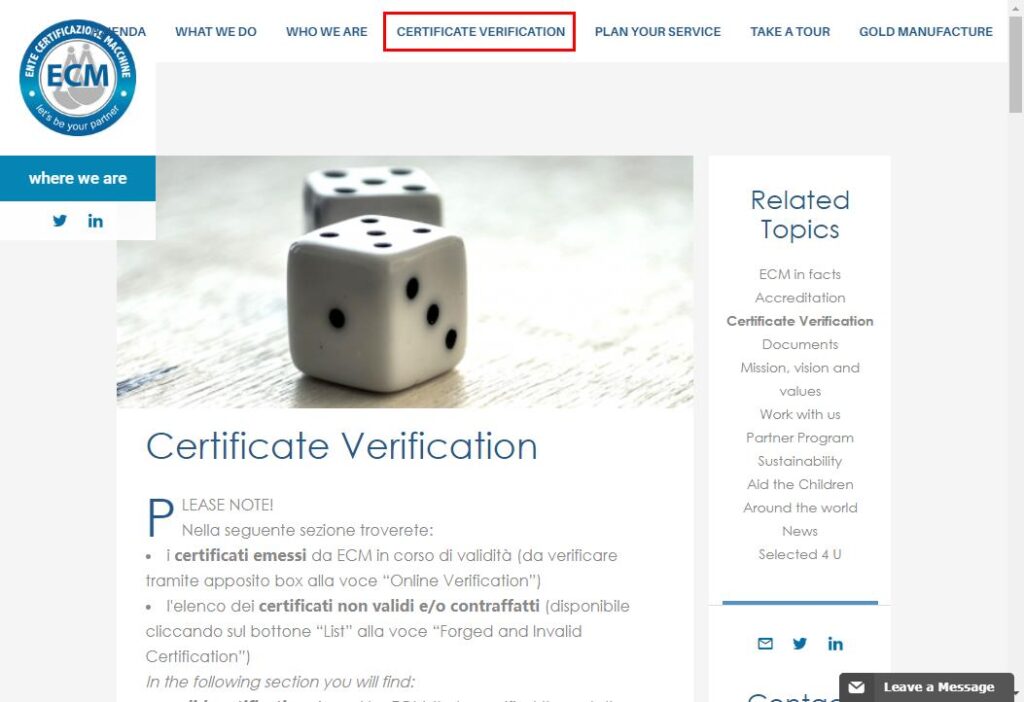 certification verification-1