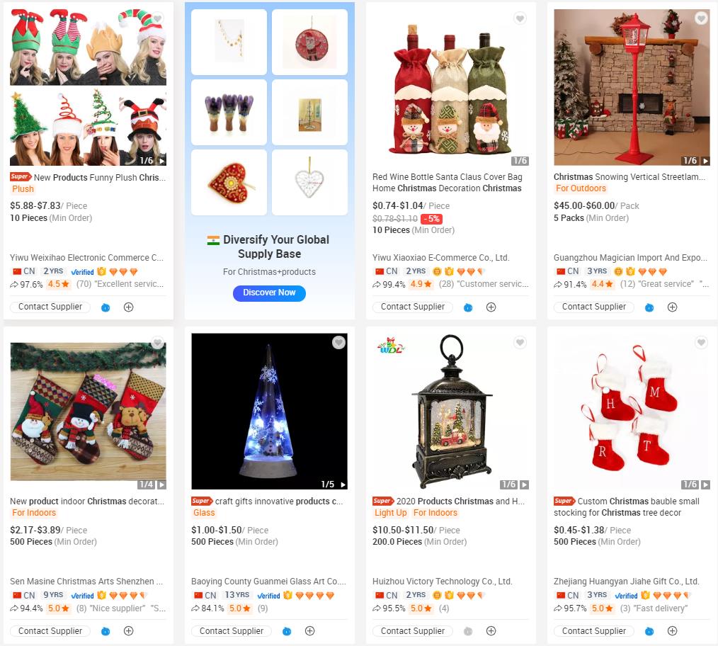 Christmas products