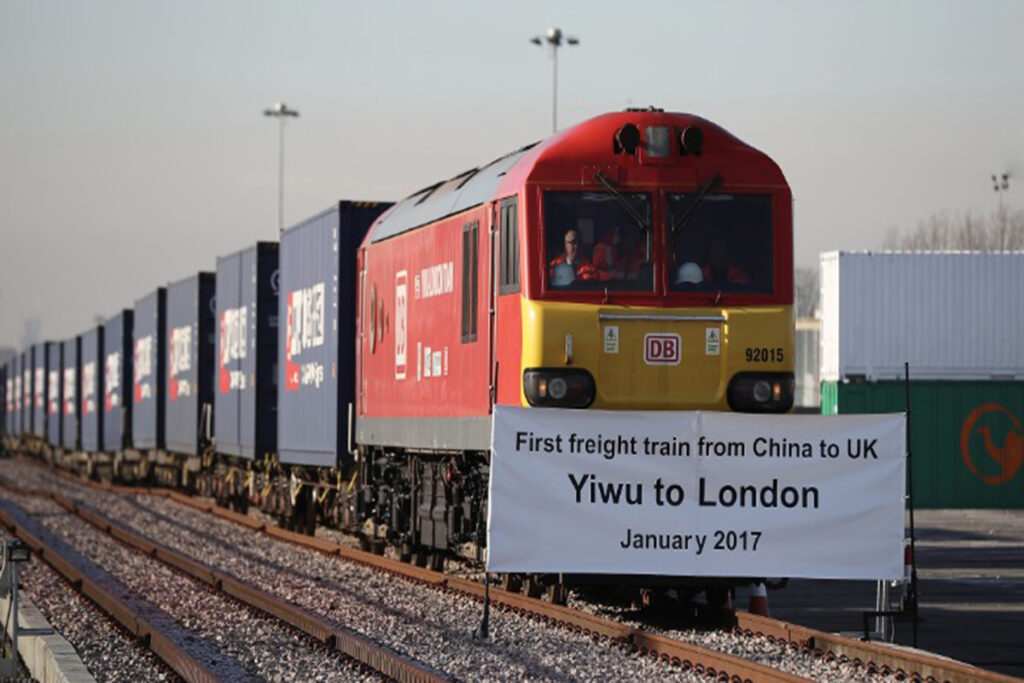 UKJ-China freight train