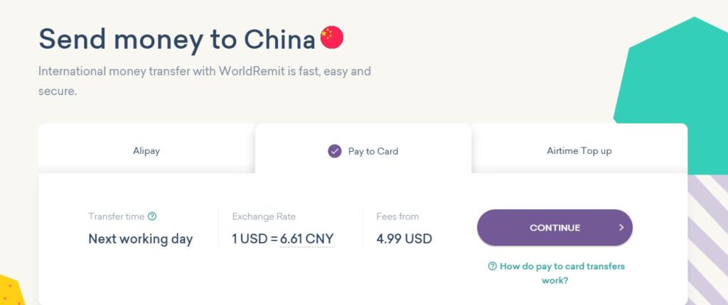 WorldRemit-Pay-to-Card