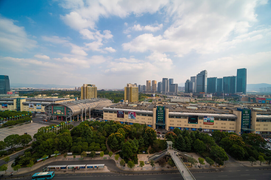 District 2 of Yiwu International Trade Mart